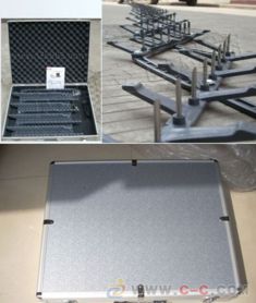 廣西8kg阻車(chē)路障不銹鋼鋼針阻車(chē)器破胎器